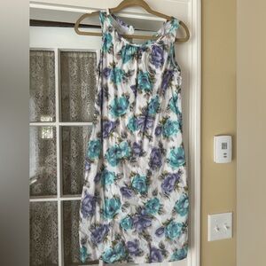 Lands End floral dress.  Size 4